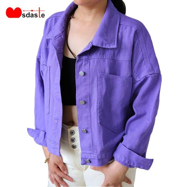 women's jackets jeans jacket women purple casual loose plus size oversized coats for ladies bomber solid lavender outwear woman denim, Black;brown
women's jackets jeans jacket women purple casual loose plus size oversized coats for ladies bomber solid lavender outwear woman denim, Black;brown