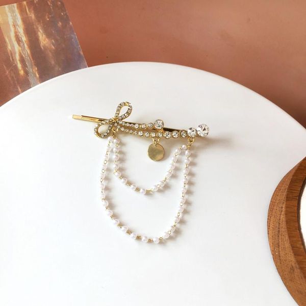 hair clips & barrettes bilandi 2021 fashion clip women girls elegant design pearls crystal tassel barrette stick hairpin accessories, Golden;silver
hair clips & barrettes bilandi 2021 fashion clip women girls elegant design pearls crystal tassel barrette stick hairpin accessories, Golden;silver