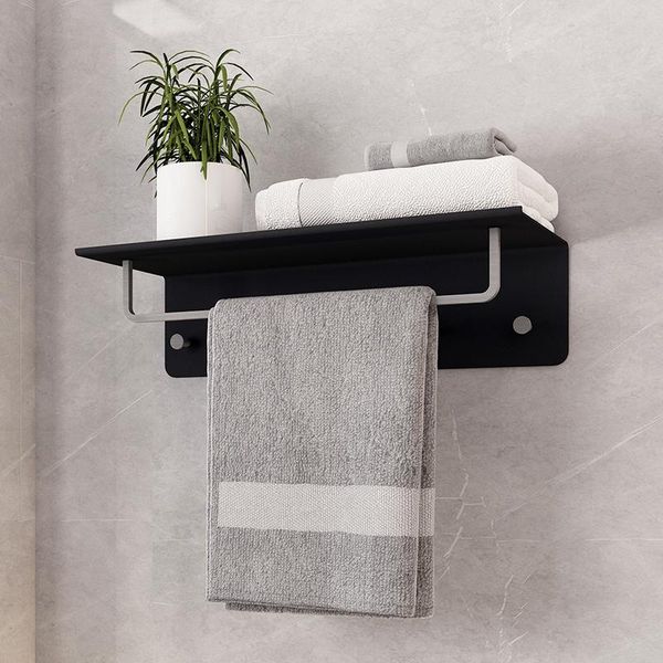 alumimum bathroom bath towel rack 2-storey hardware pendant black perforated storage bottles & jars
alumimum bathroom bath towel rack 2-storey hardware pendant black perforated storage bottles & jars