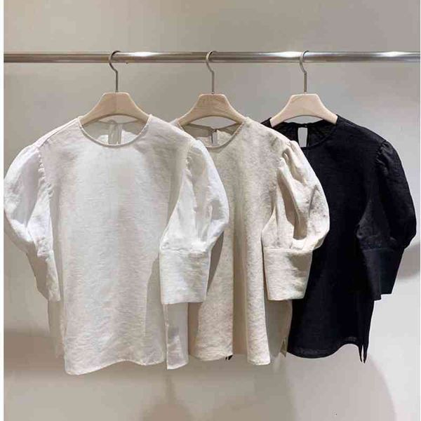 casual dresses summer puff short sleeve shirts women blouses simple o-neck solid woman loose all match blusas mujer 8w6l, Black;gray
casual dresses summer puff short sleeve shirts women blouses simple o-neck solid woman loose all match blusas mujer 8w6l, Black;gray