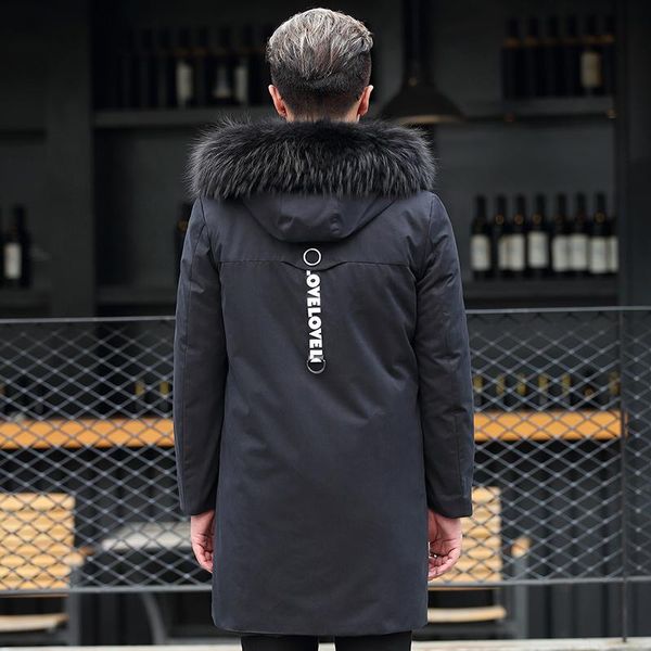 men's leather & faux real coat 2021 winter jacket men natural raccoon fur parka mens jackets and coats plus size winterjas heren my1308, Black
men's leather & faux real coat 2021 winter jacket men natural raccoon fur parka mens jackets and coats plus size winterjas heren my1308, Black