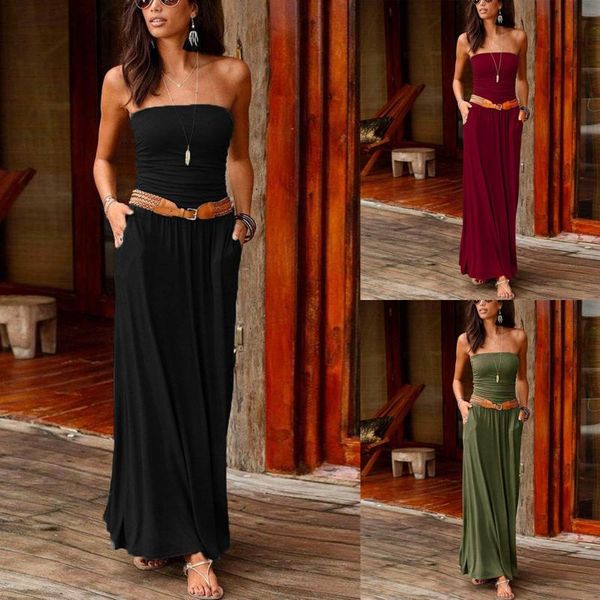 ethnic clothing women's solid casual oversize dresses loose ladies sleeveless breast wrap long beach summer dress vestido largo verano, Red
ethnic clothing women's solid casual oversize dresses loose ladies sleeveless breast wrap long beach summer dress vestido largo verano, Red
