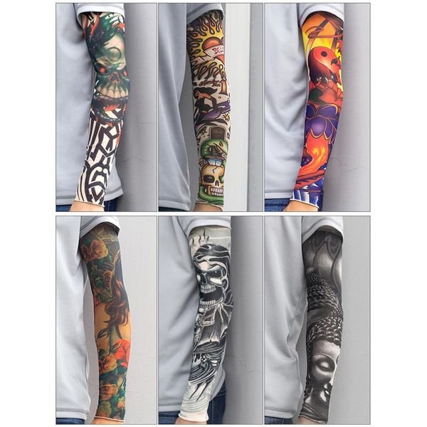 1pcs fake tattoo arm leg oversleeve temporary sleeve cool devil hordes nylon outdoors games sun protection party favor
1pcs fake tattoo arm leg oversleeve temporary sleeve cool devil hordes nylon outdoors games sun protection party favor