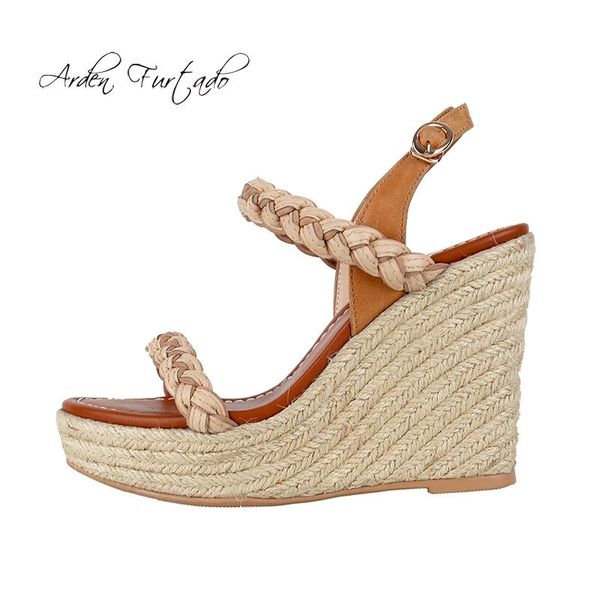 arden furtado summer 2021 fashion women's shoes elegant wedges sandals buckle waterproof concise narrow band straw, Black
arden furtado summer 2021 fashion women's shoes elegant wedges sandals buckle waterproof concise narrow band straw, Black