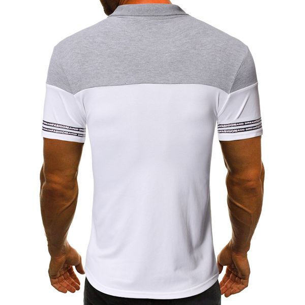 men's t-shirts summer european and american style short-sleeved polo shirt color collar lapel t-shirt x028, White;black
men's t-shirts summer european and american style short-sleeved polo shirt color collar lapel t-shirt x028, White;black