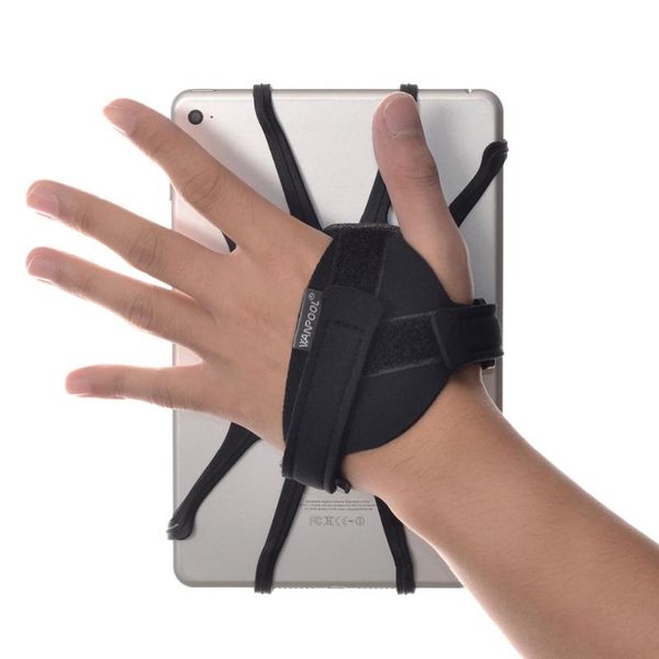 hand strap holder with detachable silicon holding net for 7 - 10.5 inch tablets cell phone mounts & holders
hand strap holder with detachable silicon holding net for 7 - 10.5 inch tablets cell phone mounts & holders