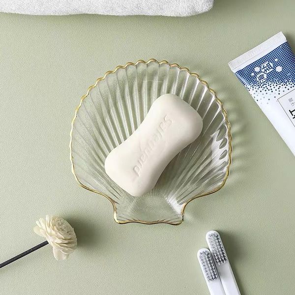 european glass phnom penh scallop shape soap dish creative bathroom transparent holder el toilet portable tray dishes
european glass phnom penh scallop shape soap dish creative bathroom transparent holder el toilet portable tray dishes
