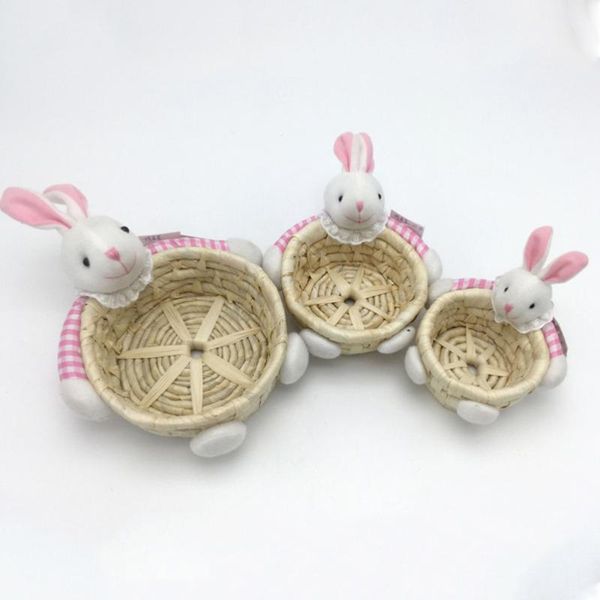 3pcs easter candy baskets design storage holders sundries organizer table decorative basket (random color)
3pcs easter candy baskets design storage holders sundries organizer table decorative basket (random color)
