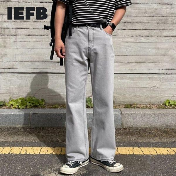 men's jeans iefb 2021 autumn korean style pants trends zipper trousers gray solid color loose fitting thin straight 9y8600, Blue
men's jeans iefb 2021 autumn korean style pants trends zipper trousers gray solid color loose fitting thin straight 9y8600, Blue