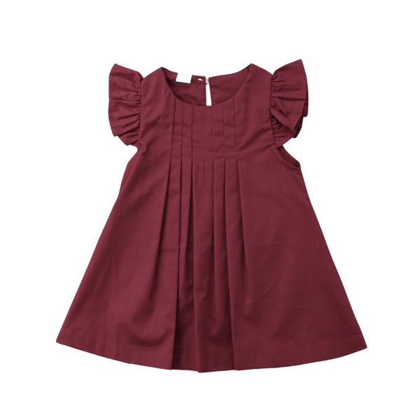 girl's dresses infant baby girls kids clothes dress summer flutter short sleeve brief casual cute party girl 0-3t, Red;yellow
girl's dresses infant baby girls kids clothes dress summer flutter short sleeve brief casual cute party girl 0-3t, Red;yellow