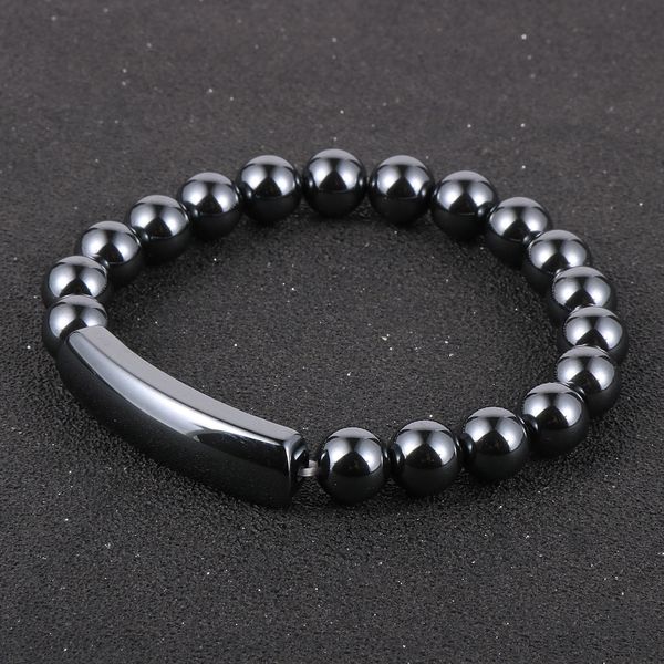 men women natural stone black hematite beads bracelet 5a grade hematite elastic bracelet fashion men jewelry gift
men women natural stone black hematite beads bracelet 5a grade hematite elastic bracelet fashion men jewelry gift