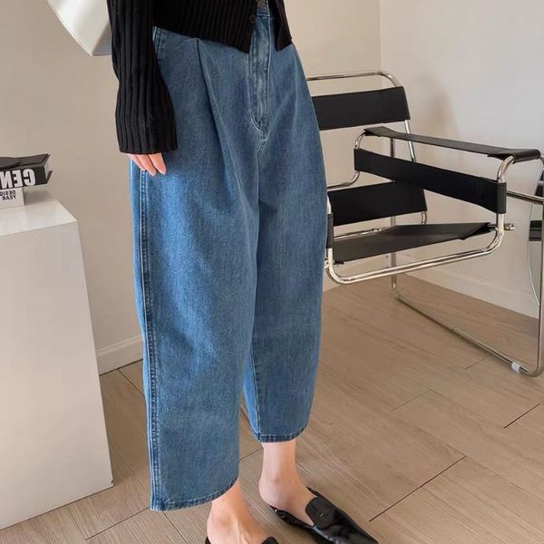 women's pants & capris korean summer denim thin section high waist loose straight slim wide-leg nine-point jeans pant women fashion str, Black;white
women's pants & capris korean summer denim thin section high waist loose straight slim wide-leg nine-point jeans pant women fashion str, Black;white