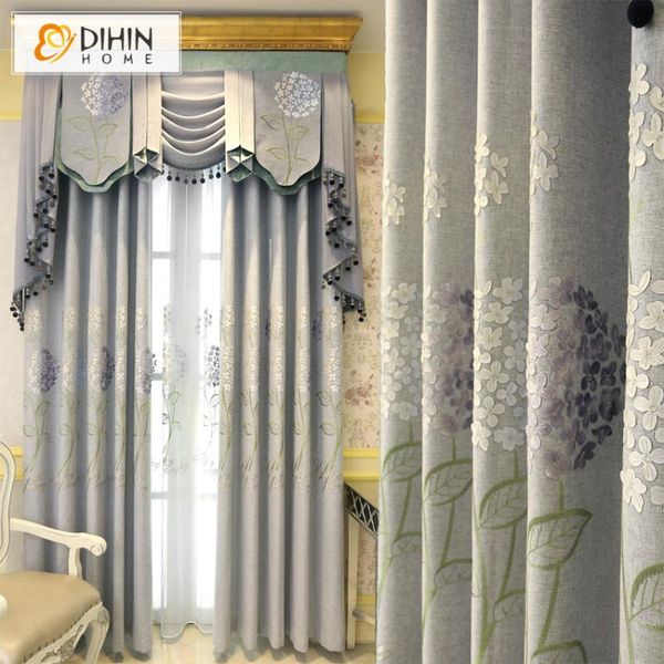 curtain & drapes pastoral style embroidered blackout curtains window customized
curtain & drapes pastoral style embroidered blackout curtains window customized