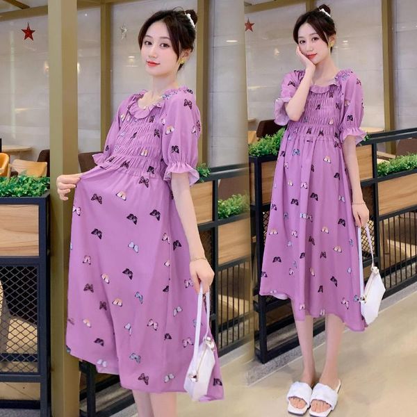 maternity dresses 8959# clothes summer cotton short sleeve loose mid-long a line dress for pregnant women pregnancy, White
maternity dresses 8959# clothes summer cotton short sleeve loose mid-long a line dress for pregnant women pregnancy, White