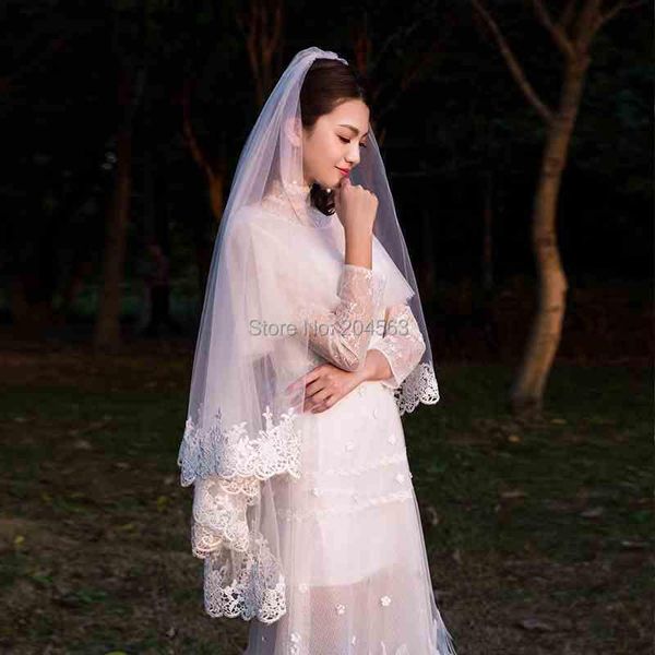 bridal veils white 2 meters long lace wedding tulle veil for bride without comb, Black
bridal veils white 2 meters long lace wedding tulle veil for bride without comb, Black