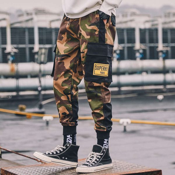 overalls personality fashion brand casual leggings street loose youth trousers, Black
overalls personality fashion brand casual leggings street loose youth trousers, Black