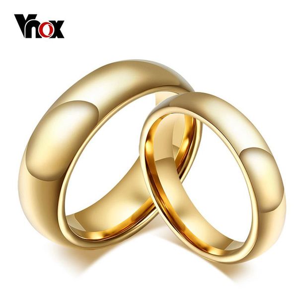 wedding rings vnox 6mm/8mm tungsten carbide ring for women / men classic gold-color, Slivery;golden
wedding rings vnox 6mm/8mm tungsten carbide ring for women / men classic gold-color, Slivery;golden