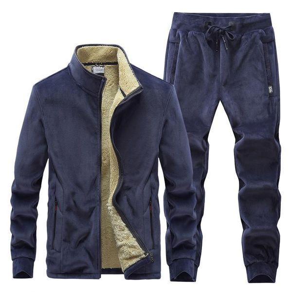 jogging clothing winter thick velvet men's warm suit fleece tracksuit plus size 8xl jacket+pants 2 piece jogger set men sportswear swea, Black;red
jogging clothing winter thick velvet men's warm suit fleece tracksuit plus size 8xl jacket+pants 2 piece jogger set men sportswear swea, Black;red