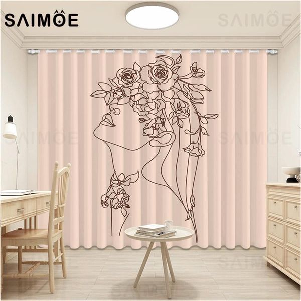 curtain & drapes abstract woman nordic line art curtains for living room floral minimalist bedroom decoration ultra micro shading
curtain & drapes abstract woman nordic line art curtains for living room floral minimalist bedroom decoration ultra micro shading