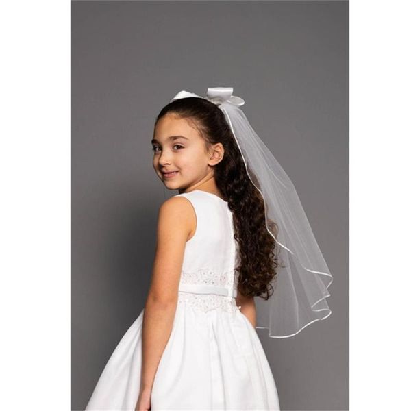 bridal veils short one layer wedding flower girls first communion children little kids tulle with bows comb voiles mariage fille, Black
bridal veils short one layer wedding flower girls first communion children little kids tulle with bows comb voiles mariage fille, Black