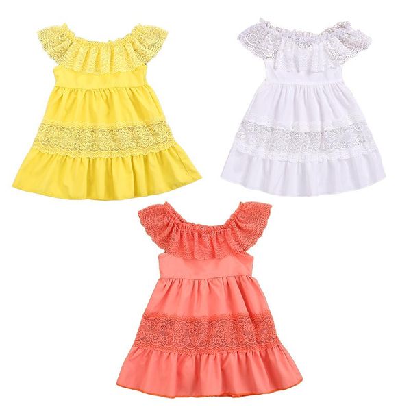 girl's dresses girl dress summer 2021 baby solid color lace trim sleeveless fashion sweet princess child clothing 1-5 y, Red;yellow
girl's dresses girl dress summer 2021 baby solid color lace trim sleeveless fashion sweet princess child clothing 1-5 y, Red;yellow