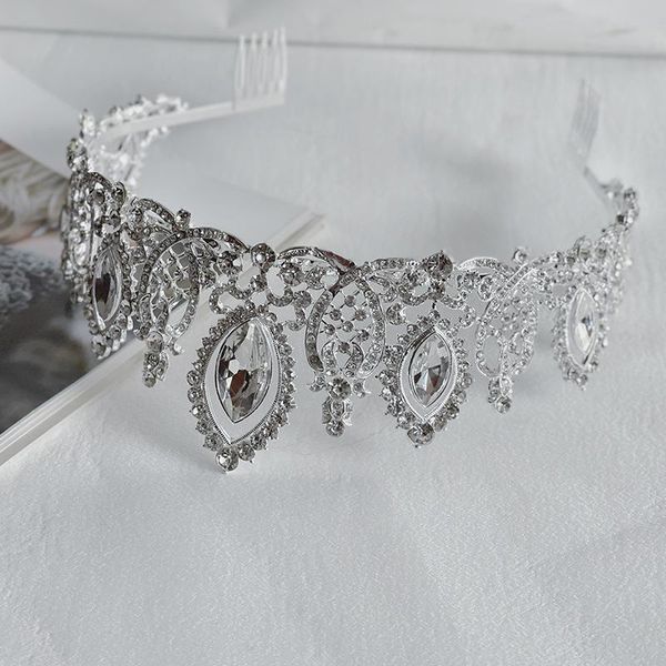hair clips & barrettes bridal tiara european and american crown bride princess royal wedding accessories dress, Golden;silver
hair clips & barrettes bridal tiara european and american crown bride princess royal wedding accessories dress, Golden;silver