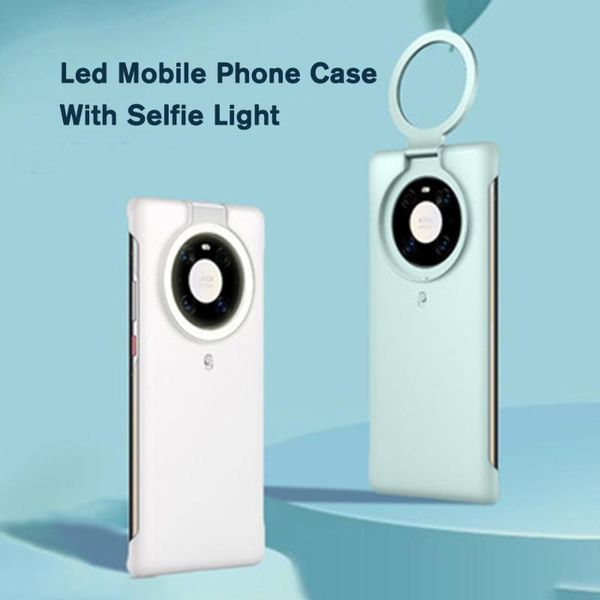 for huawei mate 40 pro fill light cover phone po led mobile case with selfie beauty ring flash cycling caps & masks, Black
for huawei mate 40 pro fill light cover phone po led mobile case with selfie beauty ring flash cycling caps & masks, Black
