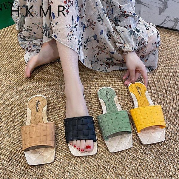 slippers trend women outdoor square toe woven upper solid color fashion lady shoes summer holiday sandals, Black
slippers trend women outdoor square toe woven upper solid color fashion lady shoes summer holiday sandals, Black
