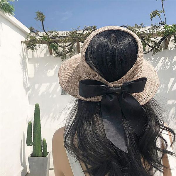 womens summer hat bowknot sun hats empty hat uv protection caps beach hat sun cap ribbon knit straw hats for women, Blue;gray
womens summer hat bowknot sun hats empty hat uv protection caps beach hat sun cap ribbon knit straw hats for women, Blue;gray