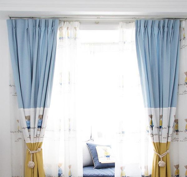 curtain & drapes nordic style curtains for living room bedroom children's bear splicing fool left and right biparting open
curtain & drapes nordic style curtains for living room bedroom children's bear splicing fool left and right biparting open