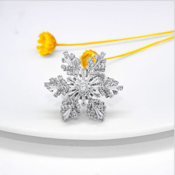 japanese korean lovers opening adjustable index finger snowflake rotation men's and women's personality net red ring, Silver
japanese korean lovers opening adjustable index finger snowflake rotation men's and women's personality net red ring, Silver