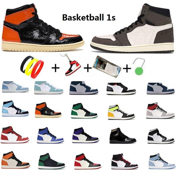 1 mens basketball shoes 1s high dark mocha twist unc chicago roral toe mid light smoke grey sport sneakers trainers 36-47
1 mens basketball shoes 1s high dark mocha twist unc chicago roral toe mid light smoke grey sport sneakers trainers 36-47