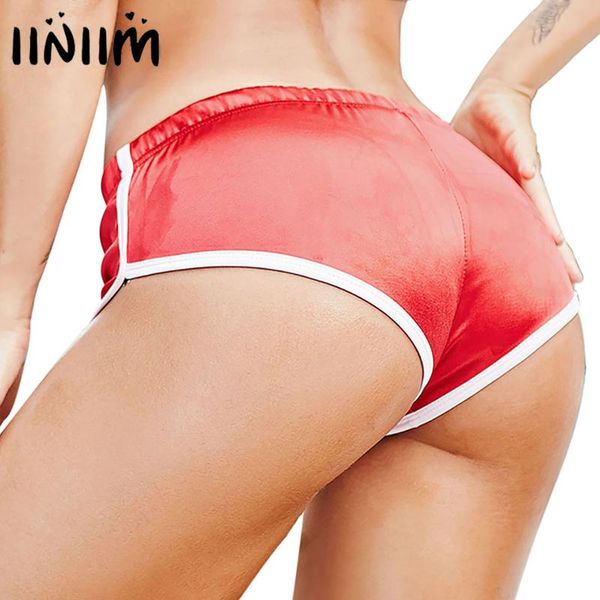 womens summer glossy faux satin sport shorts low waist white covered edgeband good strecthy pusu up running gym yoga bottom women's, White;black
womens summer glossy faux satin sport shorts low waist white covered edgeband good strecthy pusu up running gym yoga bottom women's, White;black