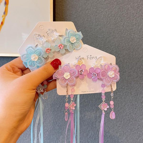 hair accessories 1pair ancient clip tassel hanfu cosplay headdress children flower to girl ribbon hairpins, Slivery;white
hair accessories 1pair ancient clip tassel hanfu cosplay headdress children flower to girl ribbon hairpins, Slivery;white
