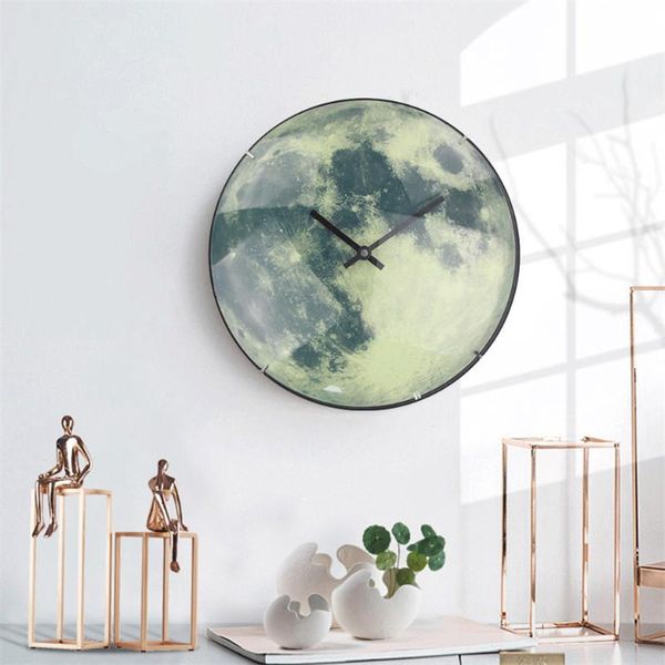 wall clocks simple curved glass cover 12 inch luminous clock green moon bedroom living room decorative creative mute watch
wall clocks simple curved glass cover 12 inch luminous clock green moon bedroom living room decorative creative mute watch