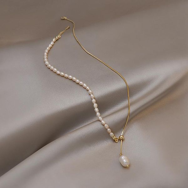 pendant necklaces minar elegant textured y shape freshwater pearl necklace for women asymmetric irregular pearls beaded jewelry, Silver
pendant necklaces minar elegant textured y shape freshwater pearl necklace for women asymmetric irregular pearls beaded jewelry, Silver