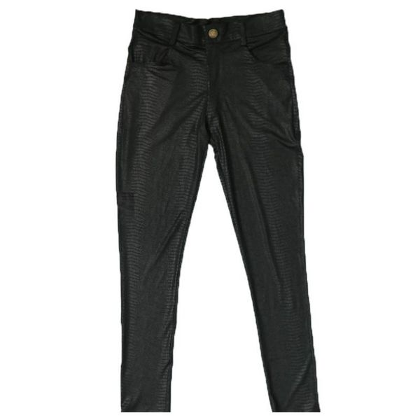mens high elastic thin soft lycra slim fit skinny pencil pants casual trousers club funky snake grain printing tight leggings men's, Black
mens high elastic thin soft lycra slim fit skinny pencil pants casual trousers club funky snake grain printing tight leggings men's, Black