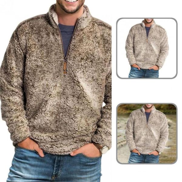 men's jackets warm lamb sweater stand collar men winter coat for fashionable, Black;brown
men's jackets warm lamb sweater stand collar men winter coat for fashionable, Black;brown