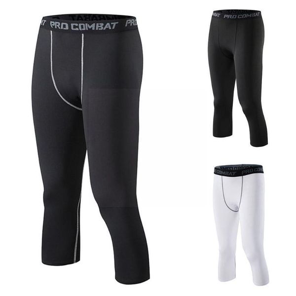 running pants men's fitness sports tights elastic soccer training basketball quick-drying leggings compression tight d7i3, Black;blue
running pants men's fitness sports tights elastic soccer training basketball quick-drying leggings compression tight d7i3, Black;blue