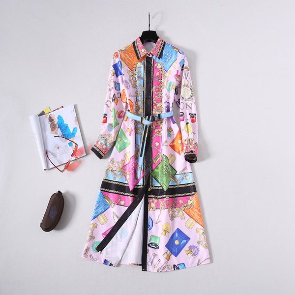 dresses european and american women's clothes spring style chain pin perfume bottle printed long sleeve fashion dress 1vsp, Black;gray
dresses european and american women's clothes spring style chain pin perfume bottle printed long sleeve fashion dress 1vsp, Black;gray