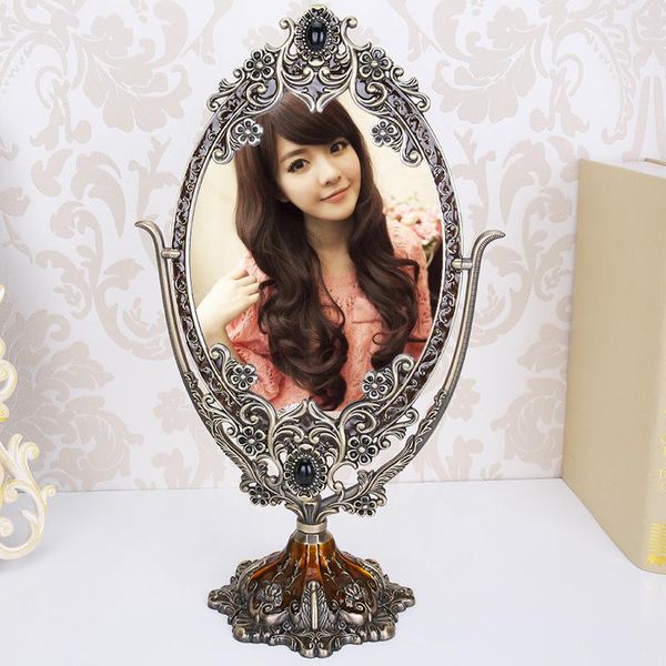 mirrors european retro deskmakeup mirror double-sided beauty salon metal bedroom classical princess rotating decorative
mirrors european retro deskmakeup mirror double-sided beauty salon metal bedroom classical princess rotating decorative