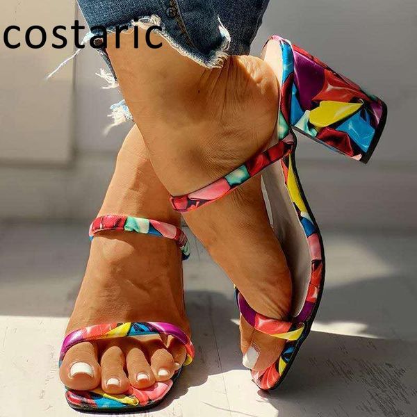 sandals summer 2021 thick-heel red heels shoes ladies plus size square toe graffiti jelly color, Black
sandals summer 2021 thick-heel red heels shoes ladies plus size square toe graffiti jelly color, Black