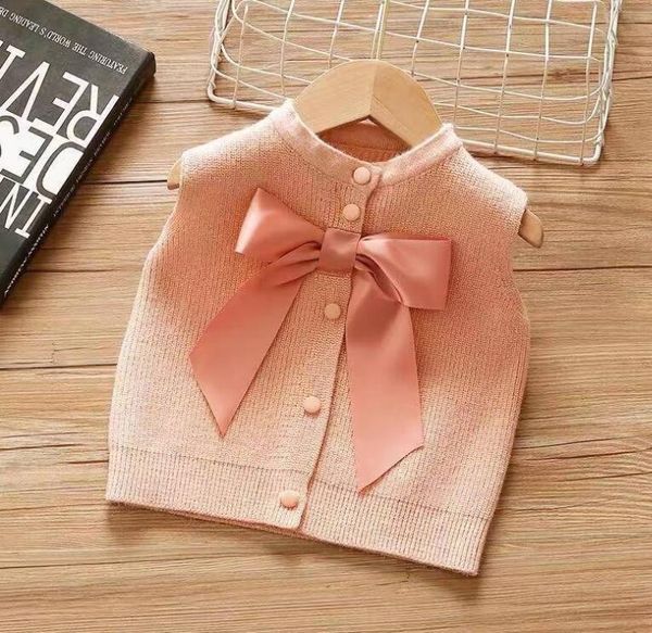 pullover retail baby kids cute bow knitting vest, princess sweet pullovers 2-6t, Blue
pullover retail baby kids cute bow knitting vest, princess sweet pullovers 2-6t, Blue