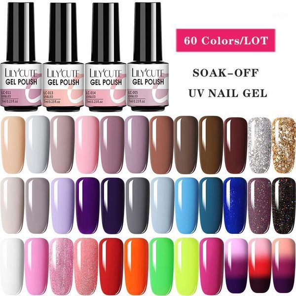 60pcs nail colors lilycute gel polish fashion glitter semi permanent hybrid varnish base coat soak off uv led diy art kits1
60pcs nail colors lilycute gel polish fashion glitter semi permanent hybrid varnish base coat soak off uv led diy art kits1