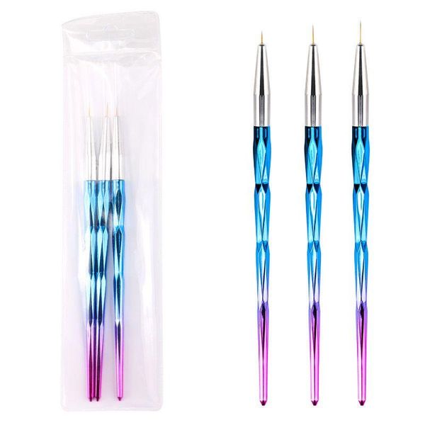 nail brushes 3nail drawing pen small brush color set gradient gold fishtail art nails, Yellow
nail brushes 3nail drawing pen small brush color set gradient gold fishtail art nails, Yellow