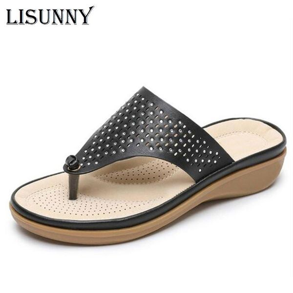 slippers lisunny summer sandals women thongs open toe rhinestones hollow woman beach shoes casual flat ladies stitching, Black
slippers lisunny summer sandals women thongs open toe rhinestones hollow woman beach shoes casual flat ladies stitching, Black