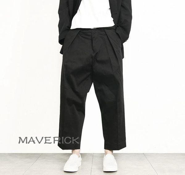 men's pants 27-44spring and summer style is loose old daddy stereo wide leg 9 minutes are recreational western, Black
men's pants 27-44spring and summer style is loose old daddy stereo wide leg 9 minutes are recreational western, Black