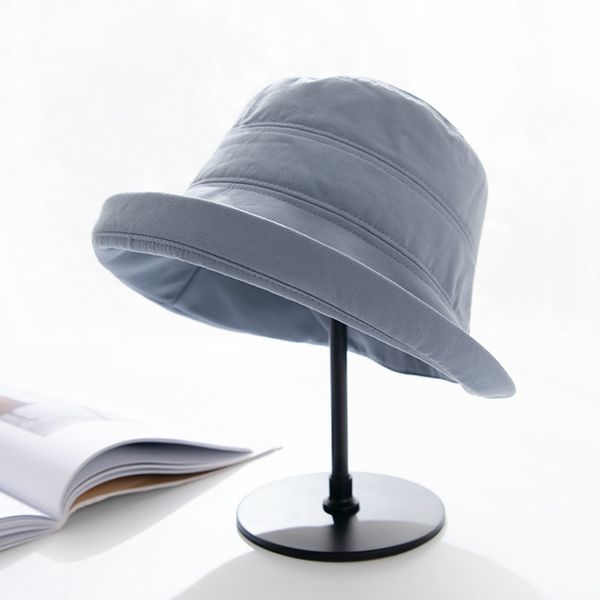 curled fisherman's hat women's summer sunscreen hat thin spring and autumn xiaoyan women's hat, Blue;gray
curled fisherman's hat women's summer sunscreen hat thin spring and autumn xiaoyan women's hat, Blue;gray