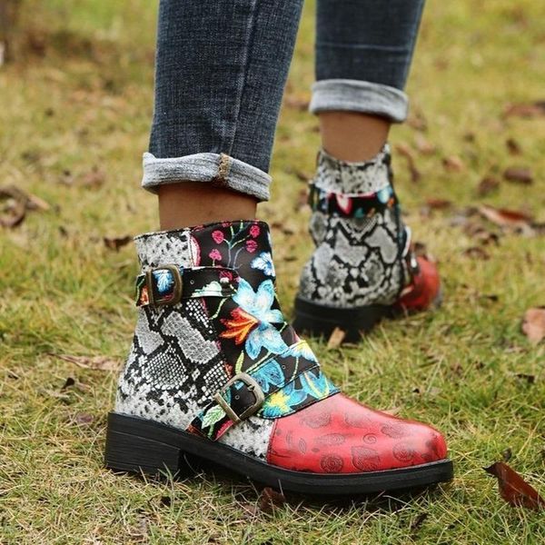 boots women rose color deerskin stitching low heel ankle elegant ladies shoes women's botas femininas mujer, Black
boots women rose color deerskin stitching low heel ankle elegant ladies shoes women's botas femininas mujer, Black