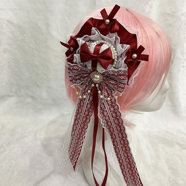 stingy brim hats original lolita gorgeous billycock lo mother soft girl hair accessories headdress cute wine red bow lace hat, Blue;gray
stingy brim hats original lolita gorgeous billycock lo mother soft girl hair accessories headdress cute wine red bow lace hat, Blue;gray